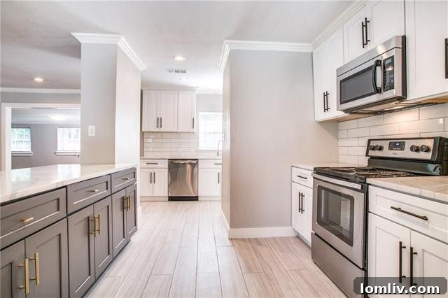 New Stainless Steel Appliances in Fully Updated Kitchen