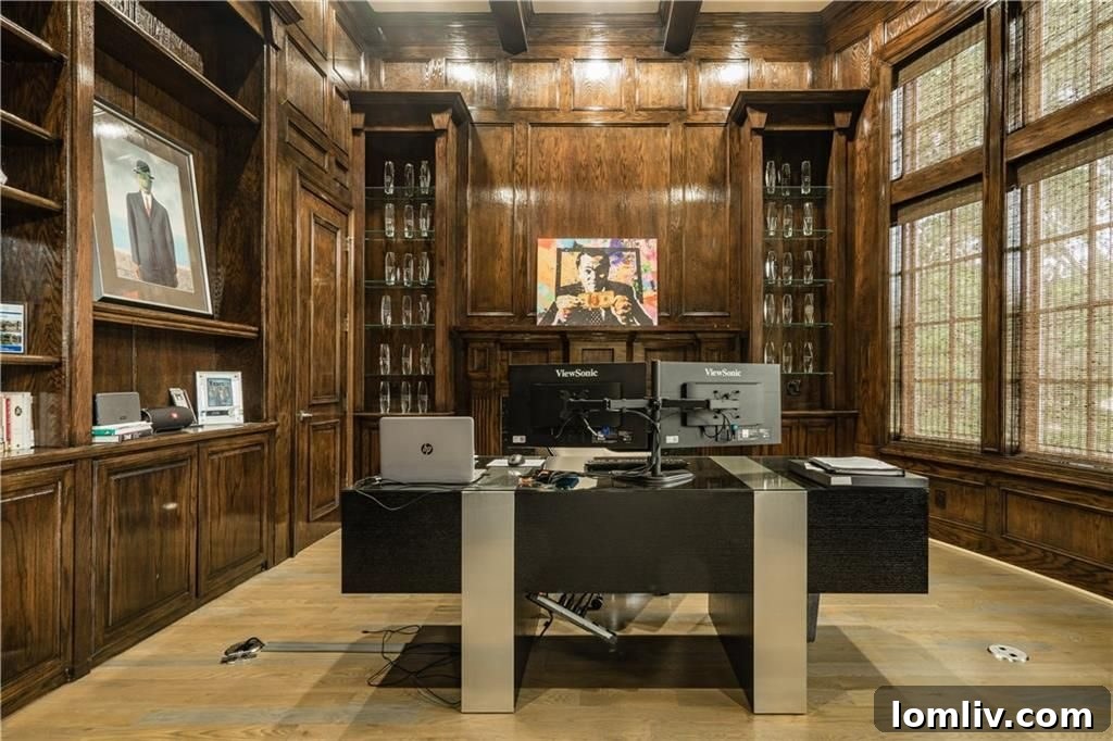 Luxury Home Backyard