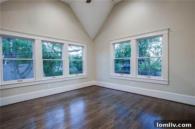 Another view of a newly renovated bedroom