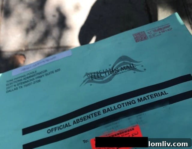 Dallas mother and voting rights advocate Rebecca Bell Wilson highlights confusion over absentee ballots after her daughter and another college student received two sets of ballots from Dallas County.