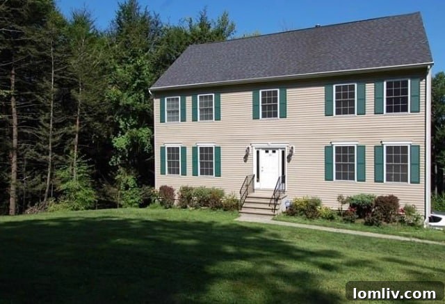 Beautiful home exterior suggesting normalcy