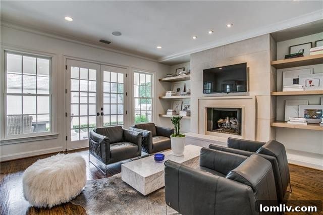 Kitchen and breakfast nook with access to outdoor patio