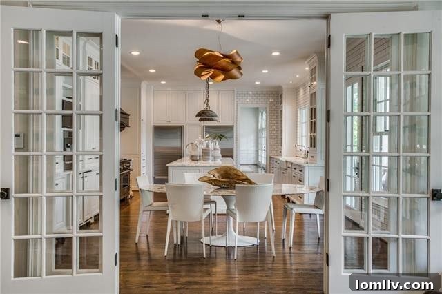 Another angle of the family room highlighting its generous proportions and comfort