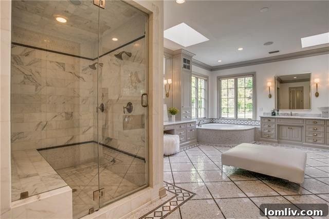 Generous closet space within the master suite, offering extensive storage solutions