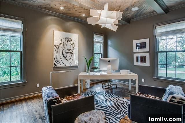 Another view of the master closet, emphasizing its thoughtful organization and size