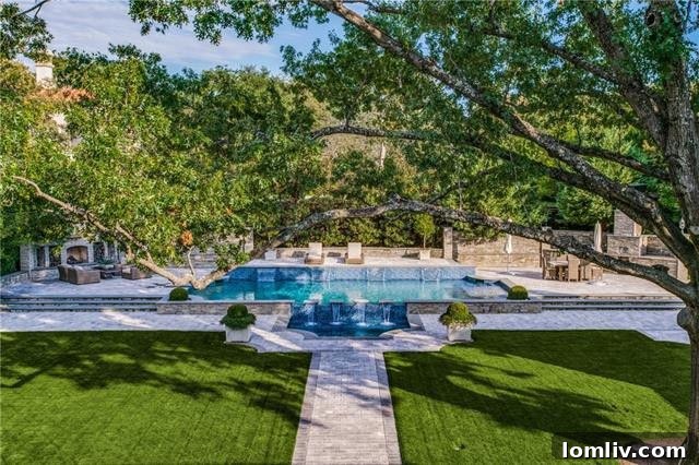 Guest bathroom with modern shower and vanity