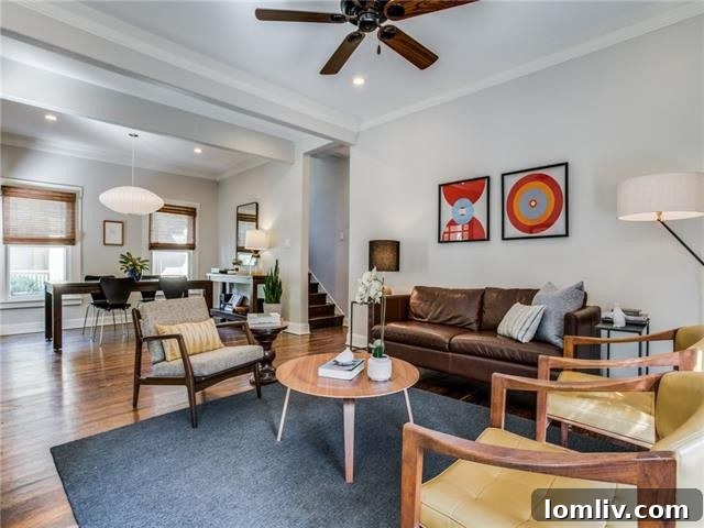 Charming exterior and curb appeal of a Winnetka Heights residence, showcasing its classic design.