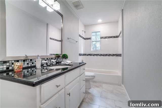 Double Vanity and Shower - Master Bath Richardson
