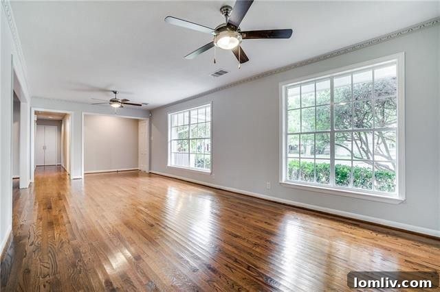 Spacious Living Room with Fireplace - 822 Brookhurst Dr