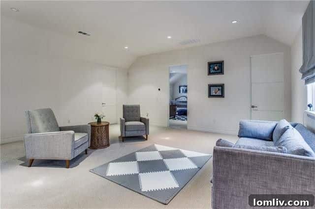 Bedroom with direct access to a private patio and garden, perfect for outdoor living.