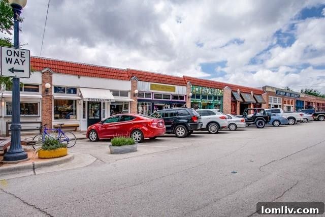 Beautifully maintained hike and bike trails running through Stevens Park, offering recreational opportunities.