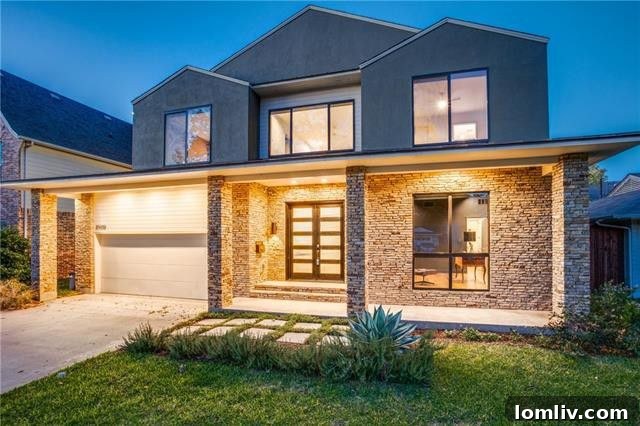 Experience unparalleled luxury in this custom-built Lake Highlands home by Stephan Sardone, featuring exquisite design and modern amenities.
