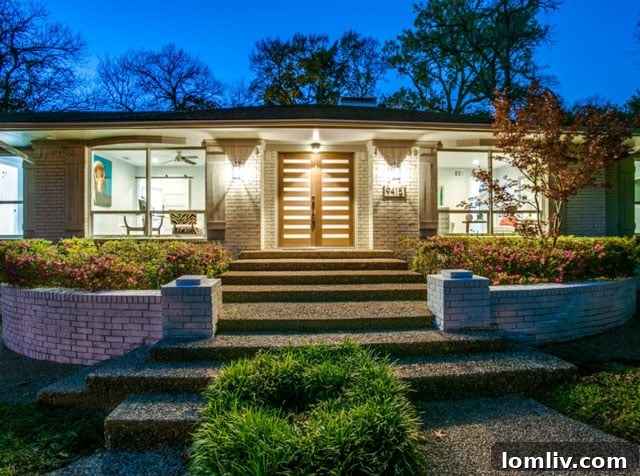 Stunning Exterior of Transformed Sherwood Glen Estates Home