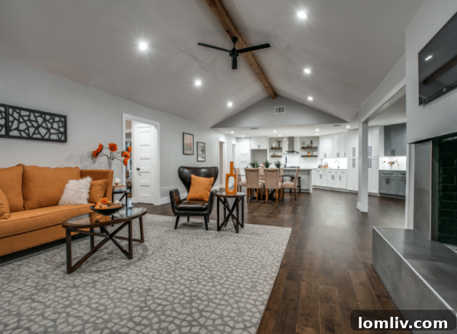 Spacious Living Area with Natural Light