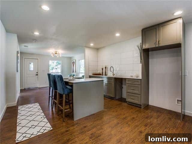 Spacious Living Areas in Dallas Traditional Home