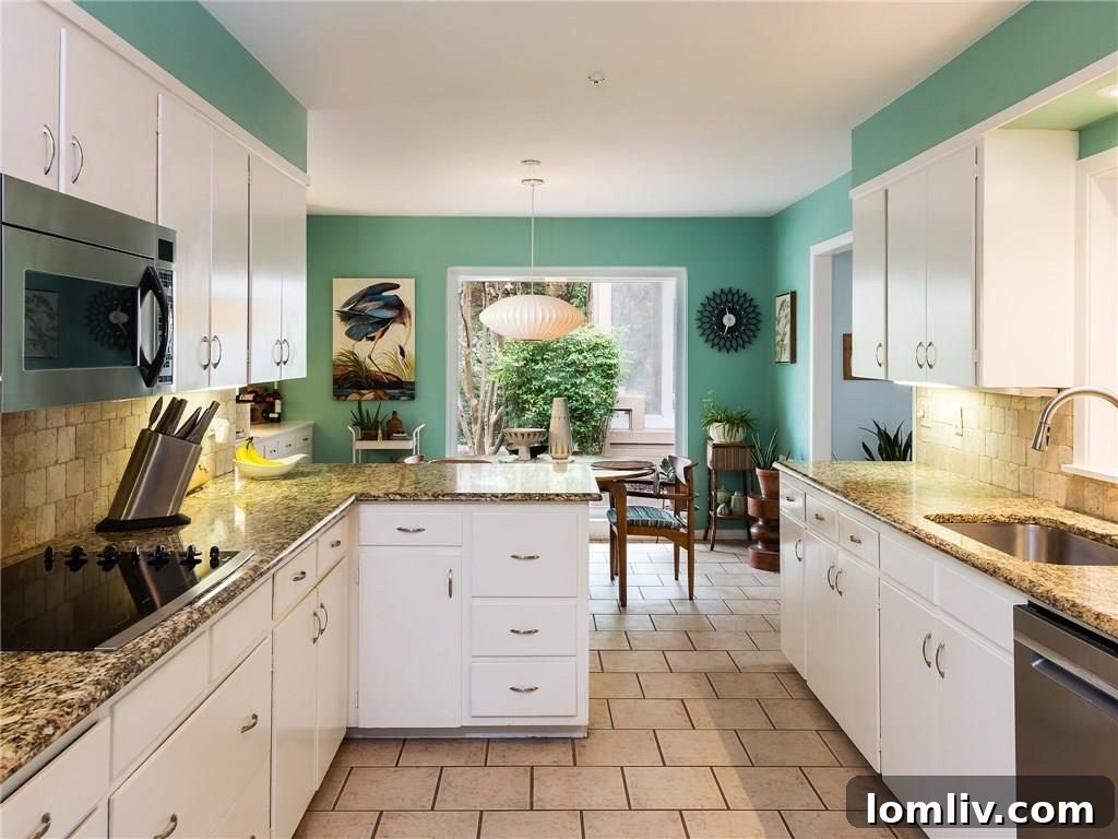 Home Office Nook with Natural Light