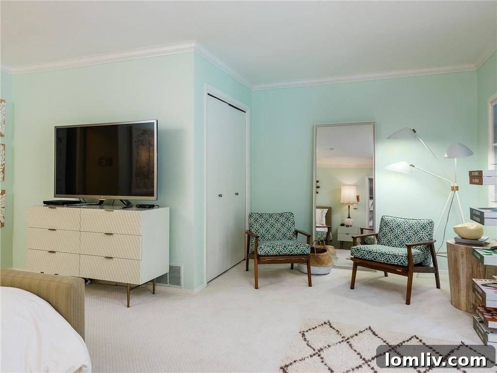 View of Living Room from Kitchen Area