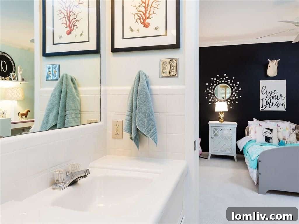 Contemporary Art Display in Living Room