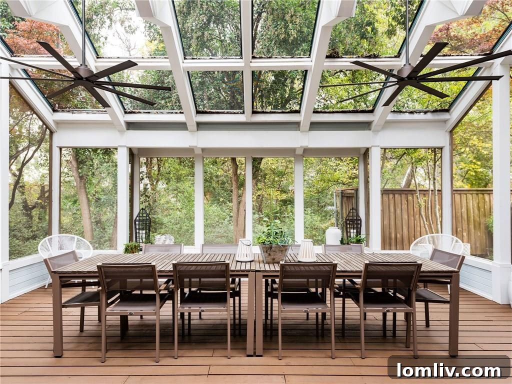 Poolside View from the Renovated Midway Hills Ranch