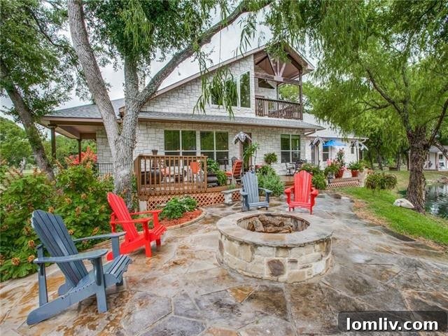 Tranquil Outdoor Space with Seating and Natural Views