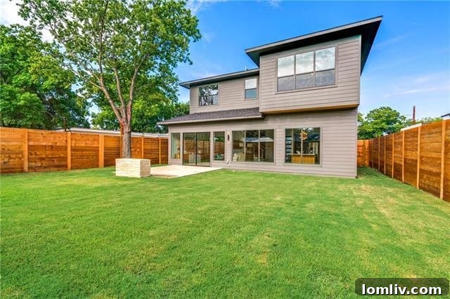 Sleek and modern vanity with contemporary lighting