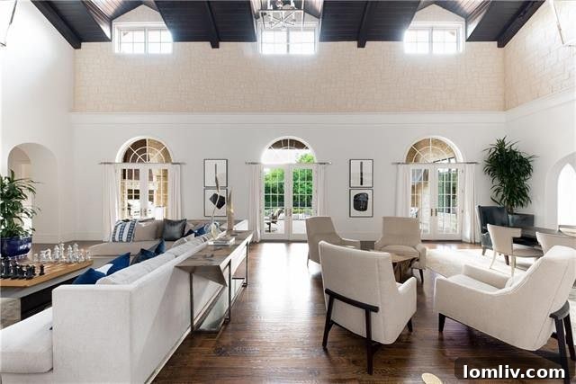 Elegant formal dining area adjacent to the great room, perfect for large gatherings