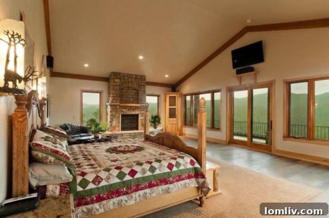 Modern gourmet kitchen with stainless steel appliances and large island, perfect for entertaining in Evergreen