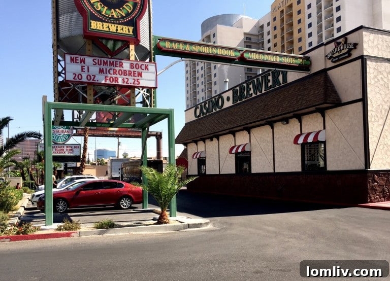 Ellis Island Casino interior, a surprising Thanksgiving dining spot in Las Vegas