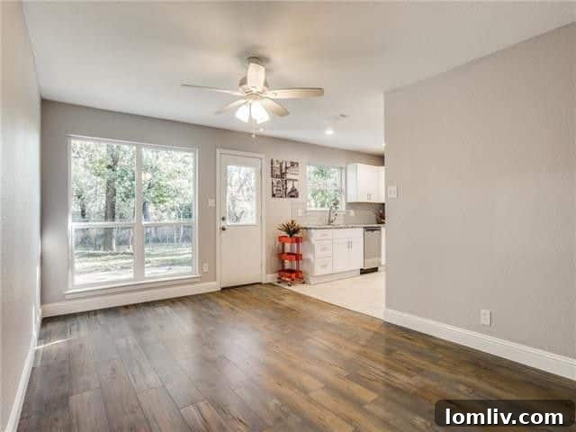 Interior view showcasing modern design elements