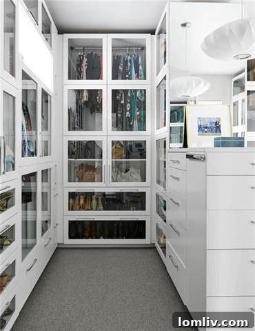 Bright and airy master en-suite bathroom with dual vanities and modern fixtures