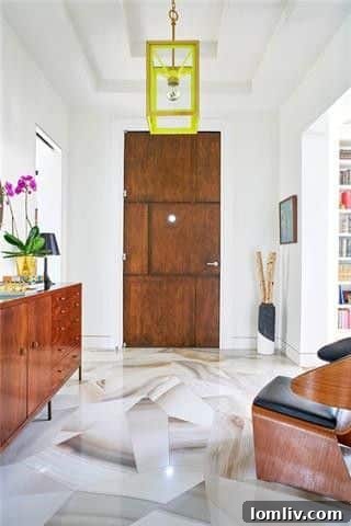 Spacious open-plan living area with comfortable seating and natural light