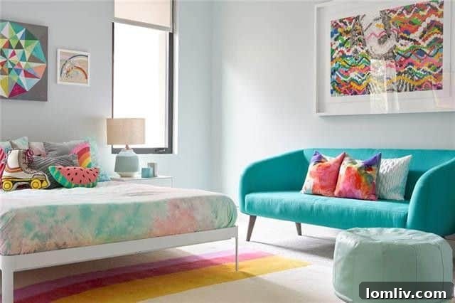 Lush green lawn and well-maintained landscaping in the private backyard