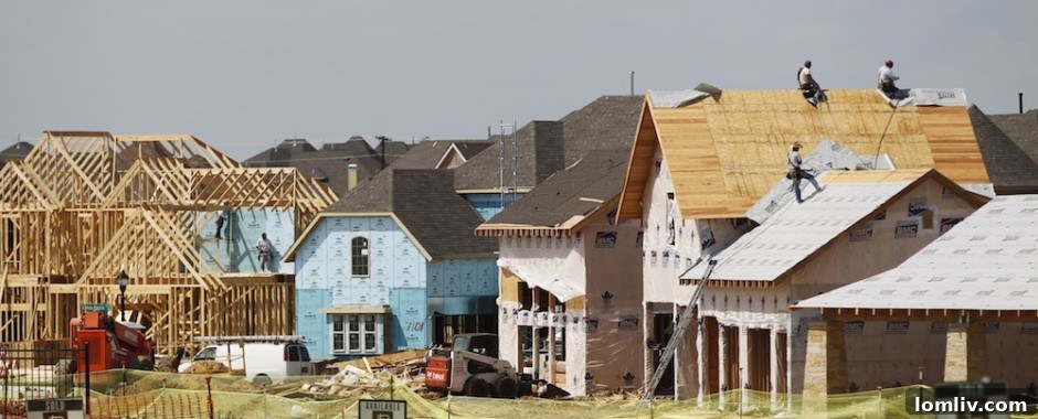 Affordability Challenges Sap Builder Confidence, NAHB Finds 2 Construction workers on a building site, symbolizing growth and development in the housing sector.