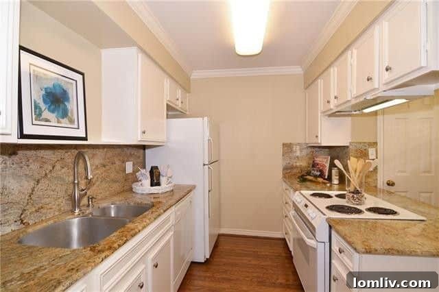 Open living space leading to a dining area with French doors