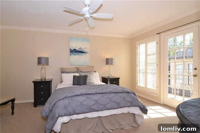 En-suite bathroom with shower in a University Park condo