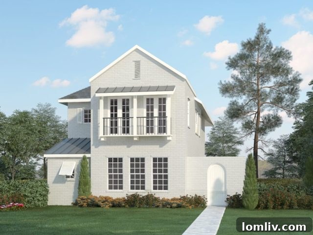 Artist rendering of 153 Magnolia Lane, a custom home built by Village Homes in Magnolia West
