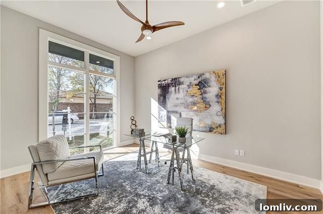 Spacious walk-in closet with custom shelving and ample storage in a luxury Fort Worth residence