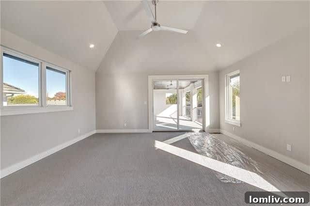 Second floor living area with versatile flex space for entertainment or hobbies in a custom Fort Worth home