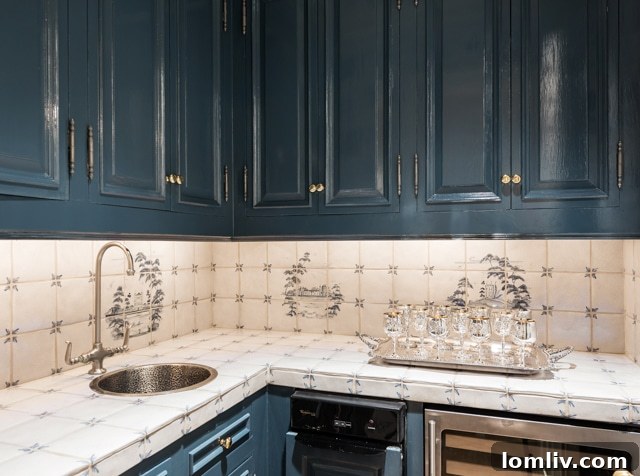 3821 Shenandoah: Elegant Wet Bar for Entertaining