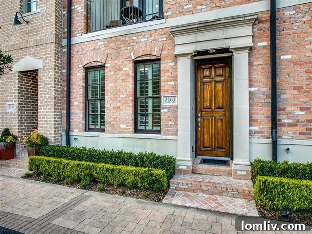 Discover Your Downtown Dallas Home: Three Open Houses Await 14 Stylish Kitchen and Dining Area in Farmers Market Townhome
