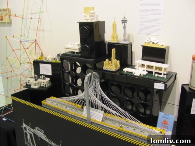 Children engaging with building toys in an interactive exhibition space at The AD EX.