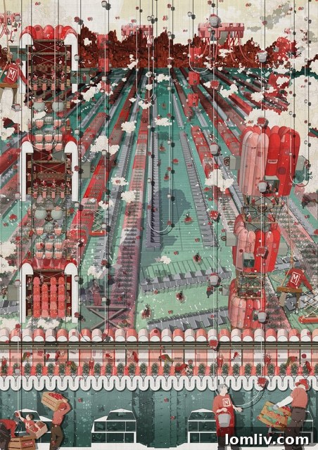 Award-winning architectural drawing from the Ken Roberts Memorial Delineation Competition.