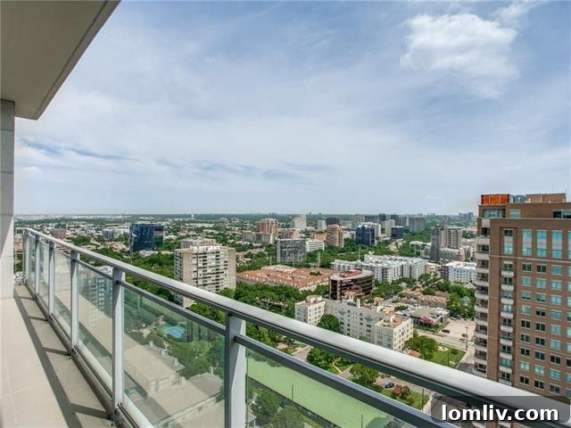 Contemporary hallway leading to living areas