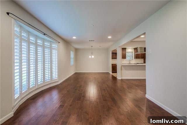 Entertainers Paradise Buckner Terrace Corner Lot Ranch 3 Spacious Living Area with Hardwood Floors and Abundant Natural Light in Dallas Home