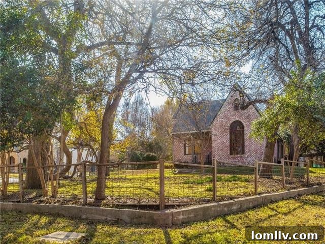 Historic Tudor Home Exterior - 6919 Mistletoe Drive Dallas