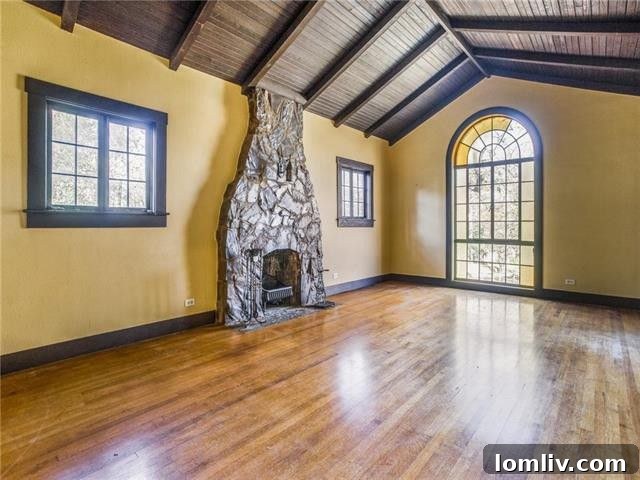 Interior View of Historic Tudor - Mistletoe Drive