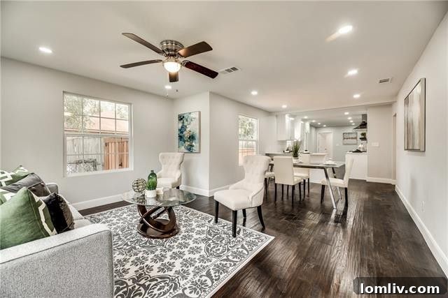 Charming remodeled home exterior in North Oak Cliff, Dallas