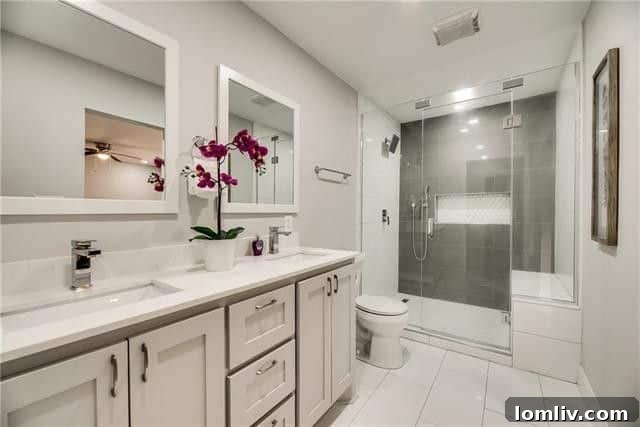 Bright and airy secondary bedroom with ample natural light