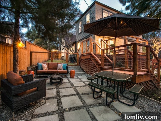 Hollywood Heights Tudor: A Captivating Canvas for Family Celebrations 16 919 Valencia Street Dallas TX - Lush Landscaping and Mature Trees