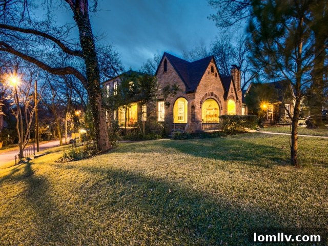 Hollywood Heights Tudor: A Captivating Canvas for Family Celebrations 3 919 Valencia Street Dallas TX - Charming Hollywood Heights Tudor on Corner Lot